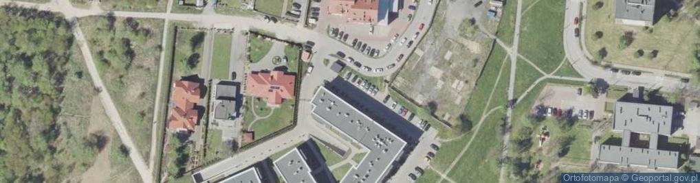 Zdjęcie satelitarne Białek