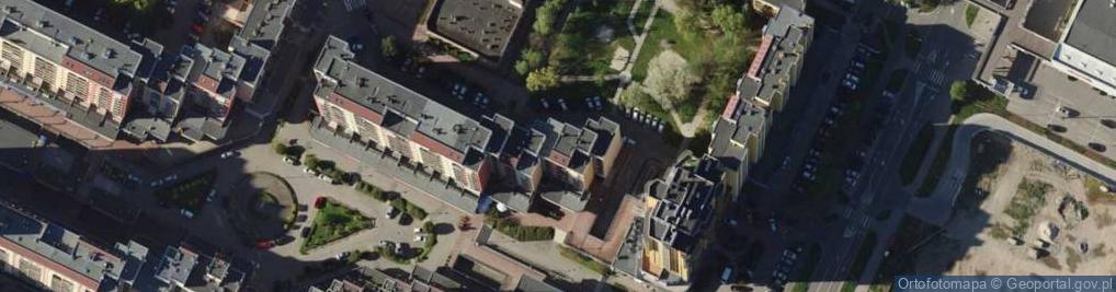 Zdjęcie satelitarne Białorucki K., Wrocław