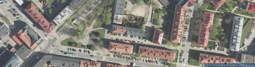 Zdjęcie satelitarne Białostocka Fundacja Kształcenia Kadr