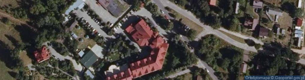Zdjęcie satelitarne Białowieska Zdrój