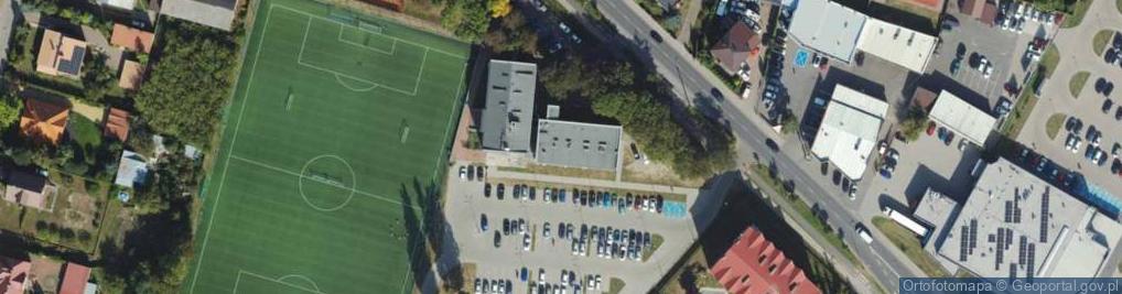 Zdjęcie satelitarne Bialskopodlaski Okręgowy Związek Piłki Nożnej w Białej Podlaskie