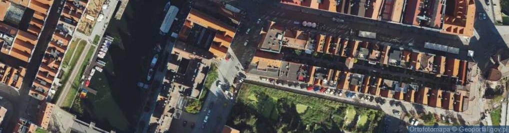 Zdjęcie satelitarne Biały Bór Farma Wiatrowa