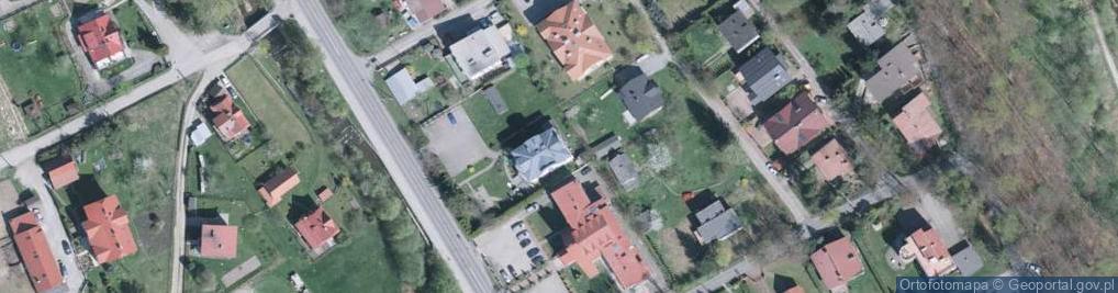 Zdjęcie satelitarne Biały Dworek
