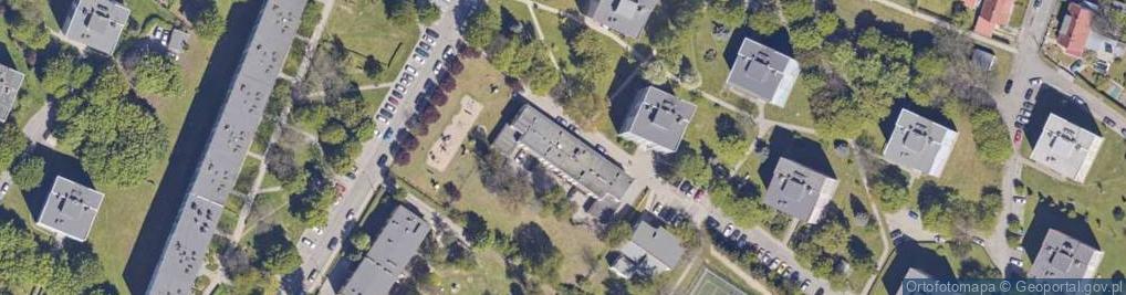 Zdjęcie satelitarne Biały Kiosk