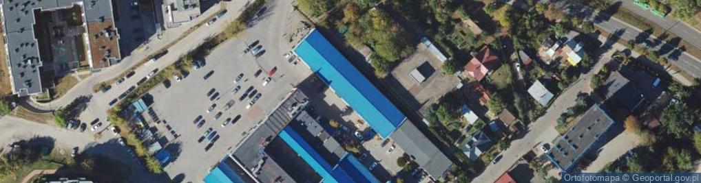 Zdjęcie satelitarne Biebrza Górna Gospodarstwo Ekologiczne Eko Plus