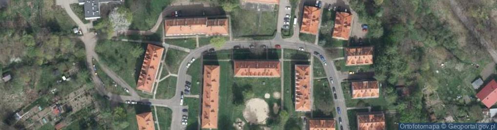 Zdjęcie satelitarne Bieniek J.Taxi