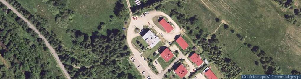 Zdjęcie satelitarne Bieszczadzki Park Narodowy z Siedzibą w Ustrzykach Górnych