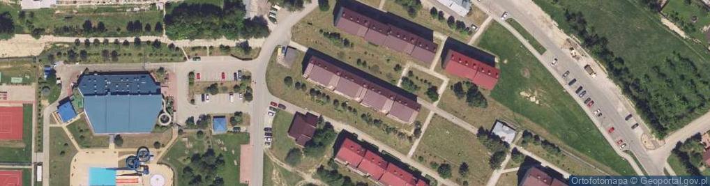 Zdjęcie satelitarne Bieszczadzkie Stowarzyszenie Samorządowe w Ustrzykach Dolnych