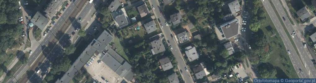 Zdjęcie satelitarne Bio Art Studio Kształtowania Krajobrazu Inż Damian Skrzypczak Tomasz Kudła Wiesław Szeszuła