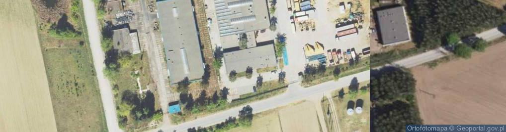 Zdjęcie satelitarne Bio-Technik Producent Pelletu Adam Łada