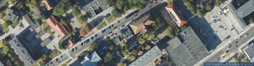 Zdjęcie satelitarne Biogazownia Gostchorze