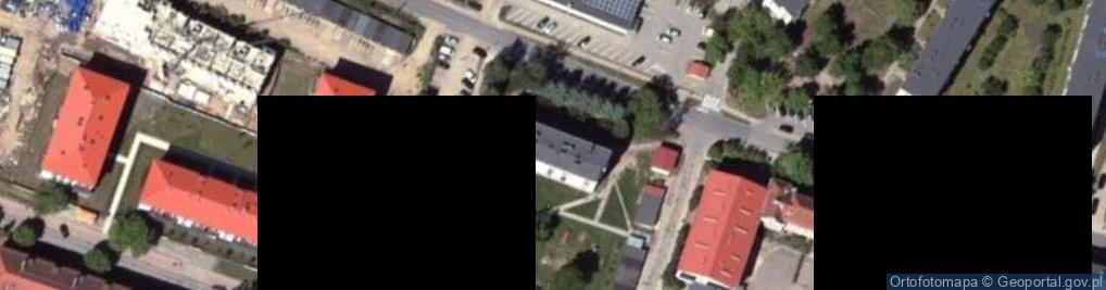 Zdjęcie satelitarne Biskupiec