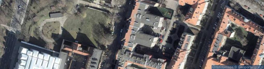 Zdjęcie satelitarne Biuro Dokumentacji Zabytków w Szczecinie