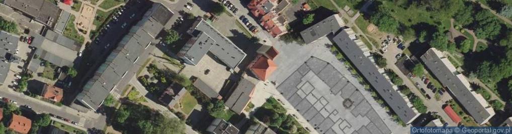 Zdjęcie satelitarne Biuro Doradztwa Kadrowego i BHP Mirosław Neśmiertelny Stefania Nieśmiertelna