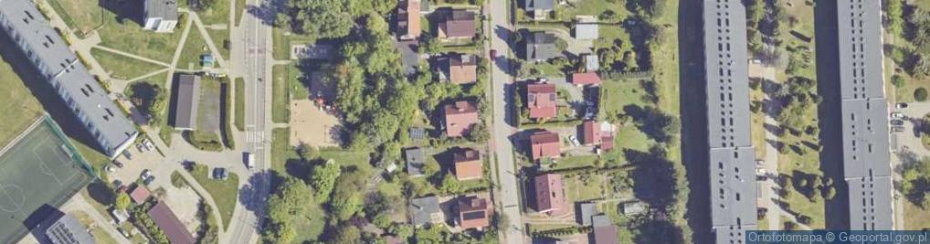 Zdjęcie satelitarne Biuro Ekspertyz Technicznych Pojazdów i Maszyn Behta Hańczaruk i SP