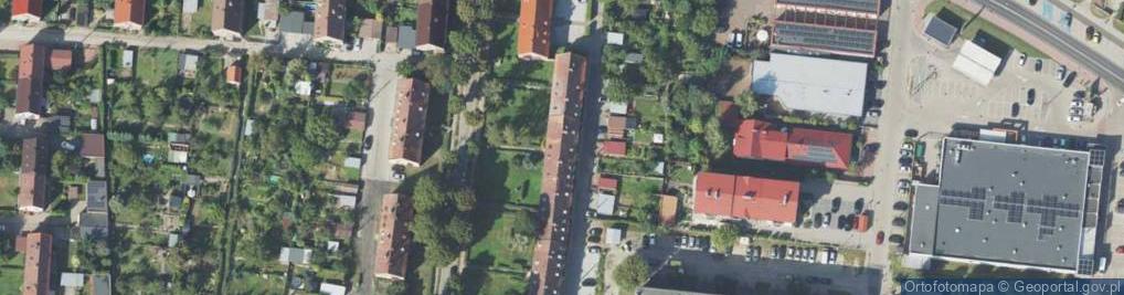 Zdjęcie satelitarne Biuro Handlowe Kontrakt Inż