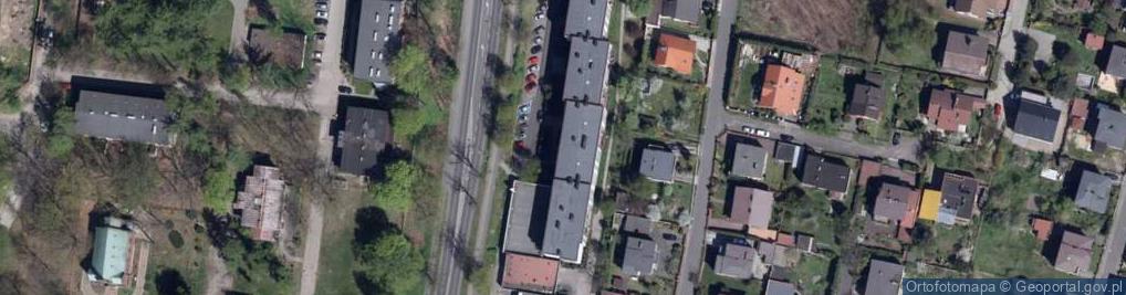 Zdjęcie satelitarne Biuro Handlowe Upłynień Towarów Technicznych