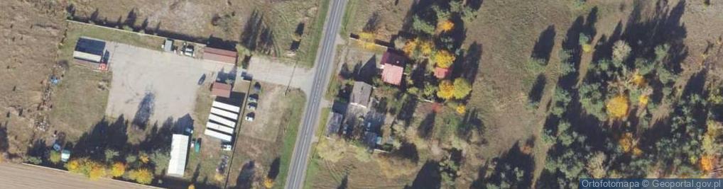 Zdjęcie satelitarne Biuro Handlowo Usługowe Centrocar SP Cyw Osiński J Sadowski A