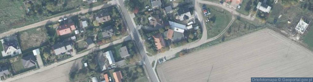 Zdjęcie satelitarne Biuro Handlu i Pośrednictwa Komak Brygida Jóźwiak Popko Henryk Popko