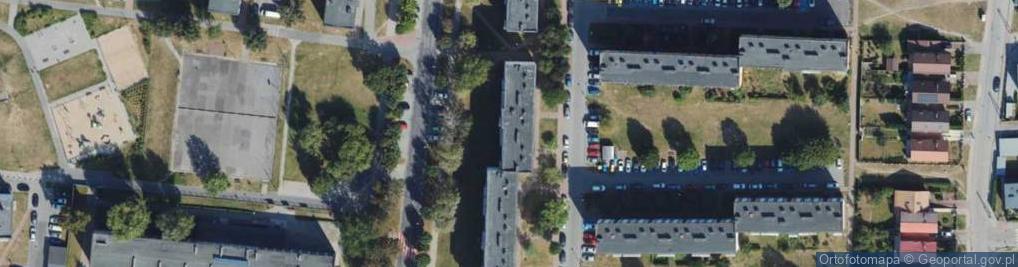 Zdjęcie satelitarne Biuro Nadzoru BHP i Ppoż Ferbez