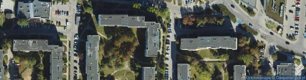 Zdjęcie satelitarne Biuro Opracowań i Wdrożeń Elektroniki Jupitel B Lewandowski L Jednac i Lula M Wybieralski