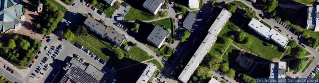 Zdjęcie satelitarne Biuro Plan Biuro Planów Ochrony Osób i Mienia