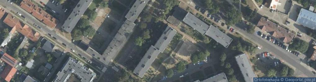 Zdjęcie satelitarne Biuro Podróży Kolumbus