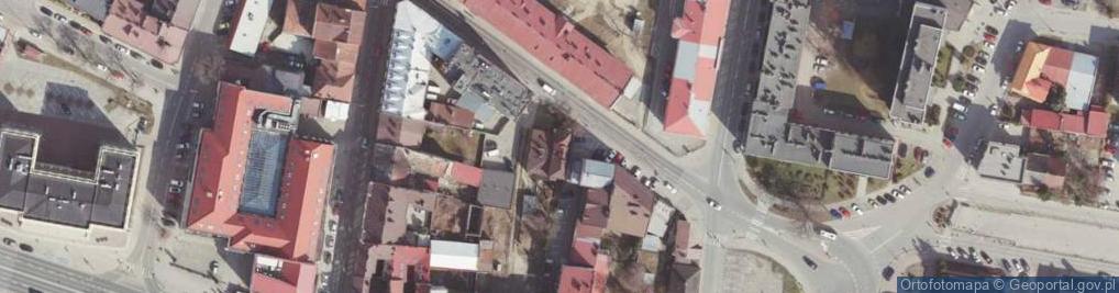 Zdjęcie satelitarne Biuro Pośrednictwa w Urządzaniu i Wynajmowaniu Wnętrz