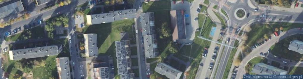 Zdjęcie satelitarne Biuro Projektów DROGOWYCHTomasz Tarnogrodzki