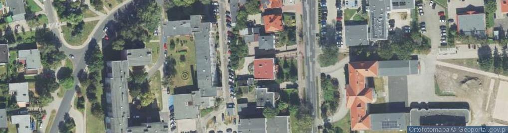Zdjęcie satelitarne Biuro Projektów Gostyń