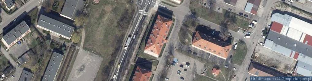 Zdjęcie satelitarne Biuro Projektów i Nadzoru Budowlanego