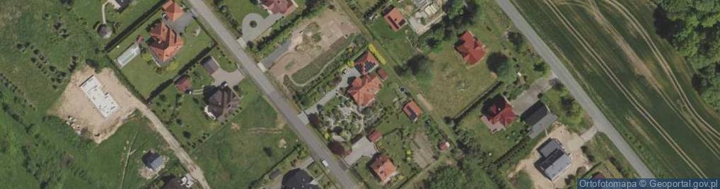 Zdjęcie satelitarne Biuro Projektów i Nadzoru Budownictwa Komunikacyjnego Interprojekt