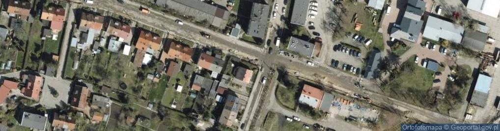 Zdjęcie satelitarne Biuro Projektów i Usług Technicznych