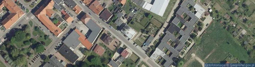 Zdjęcie satelitarne Biuro Projektów i Wycen Nieruchomości