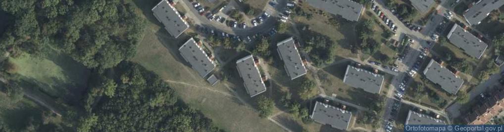 Zdjęcie satelitarne Biuro Projektów Teleprojekt Rosiak Robert Bachorz Mariusz