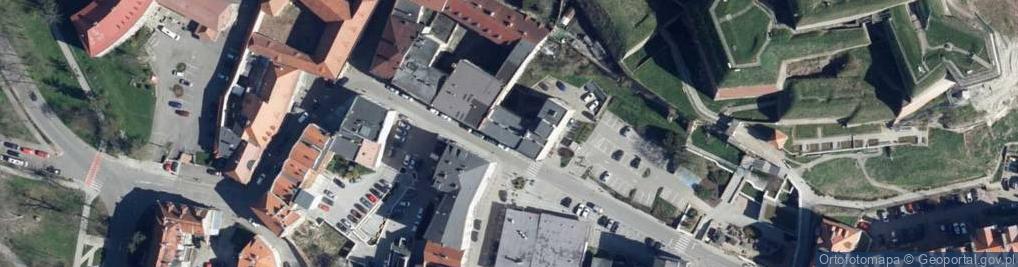 Zdjęcie satelitarne Biuro Projektów Zui Rewaloryzacja Joanna Pędrak