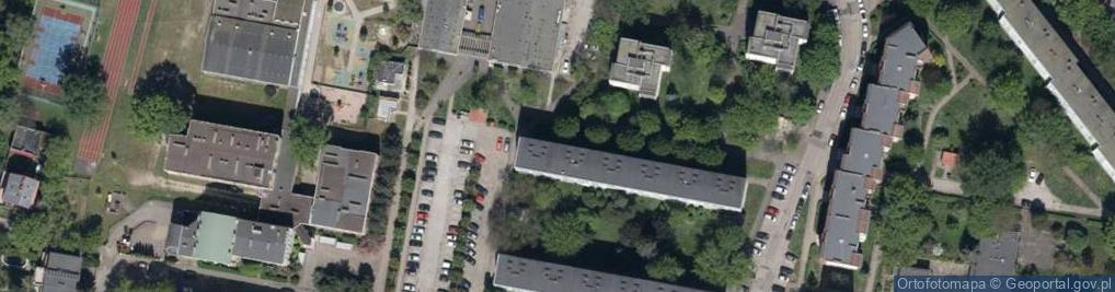 Zdjęcie satelitarne Biuro Projektowe Andrzej Ubysz