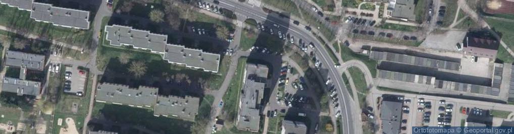 Zdjęcie satelitarne Biuro ProjektoweZIMNY CONSTRUCTIONmgr Inż.Łukasz Zimny
