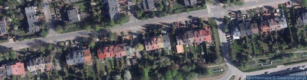 Zdjęcie satelitarne Biuro Projektowo Inwestycyjne Murator Projekt Giziński Stanisław Jankiewicz Joanna