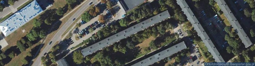 Zdjęcie satelitarne Biuro Projektowo Usługowe