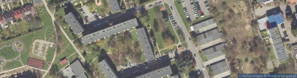 Zdjęcie satelitarne Biuro Rachunkowe Anaj MGR