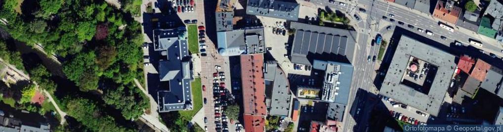 Zdjęcie satelitarne Biuro Rozwoju Miasta w Bielsku Białej