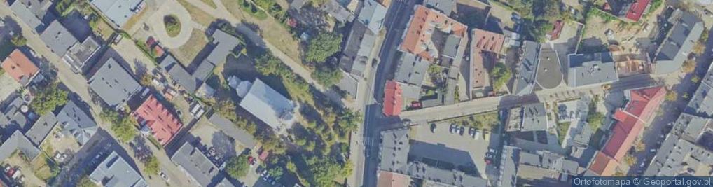 Zdjęcie satelitarne Biuro Rzeczoznawców Majątkowych Wycena Stefan Pięta Sławomir Przekwas
