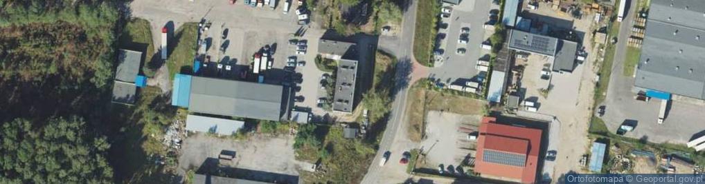 Zdjęcie satelitarne Biuro Techniczne Instel Projekt J Bieliński i J Wirszyc