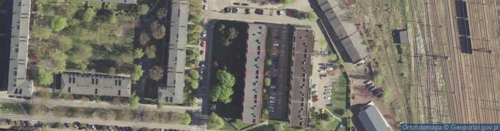 Zdjęcie satelitarne Biuro Techniczno Handlowe Tech Mat Grzywnowicz S Niedzielski R