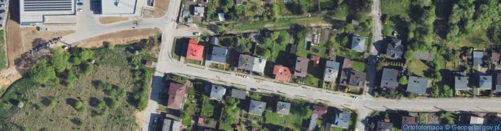 Zdjęcie satelitarne Biuro Turystyki Międzynarodowej El Tur Mostecka Elżbieta