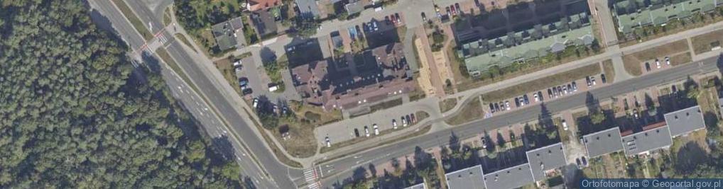 Zdjęcie satelitarne Biuro Turystyki Produkcji i Handlu Kometa Zbigniew Zielski