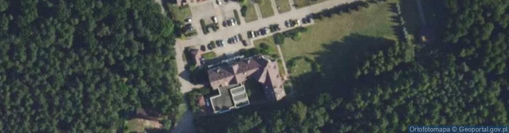 Zdjęcie satelitarne Biuro Urządzania Lasu i Geodezji Leśnej