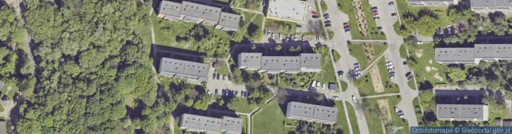 Zdjęcie satelitarne Biuro Usług BHP