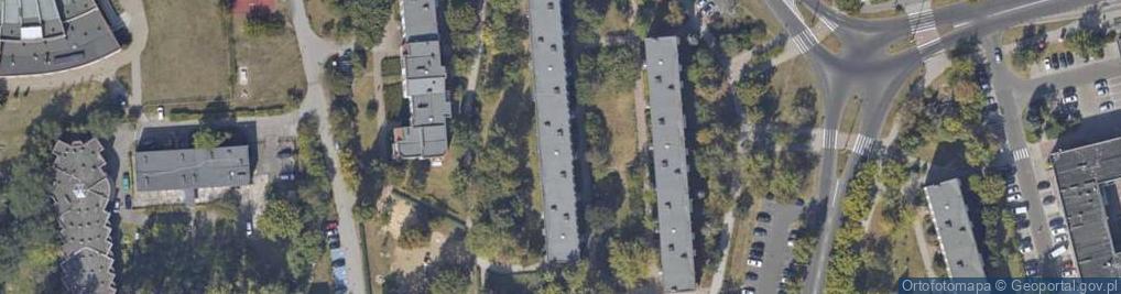 Zdjęcie satelitarne Biuro Usług Finansowo Handlowych Golfin Golec Zbigniew